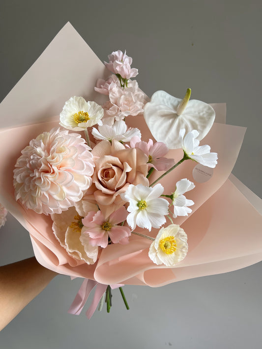 Pretty & Pink Silk Bouquet