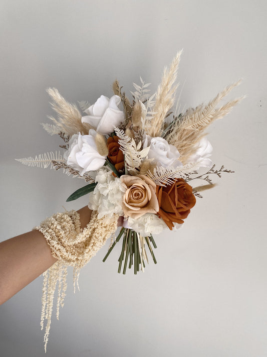 Everlasting Rust Bouquet - Blooming Sanzi