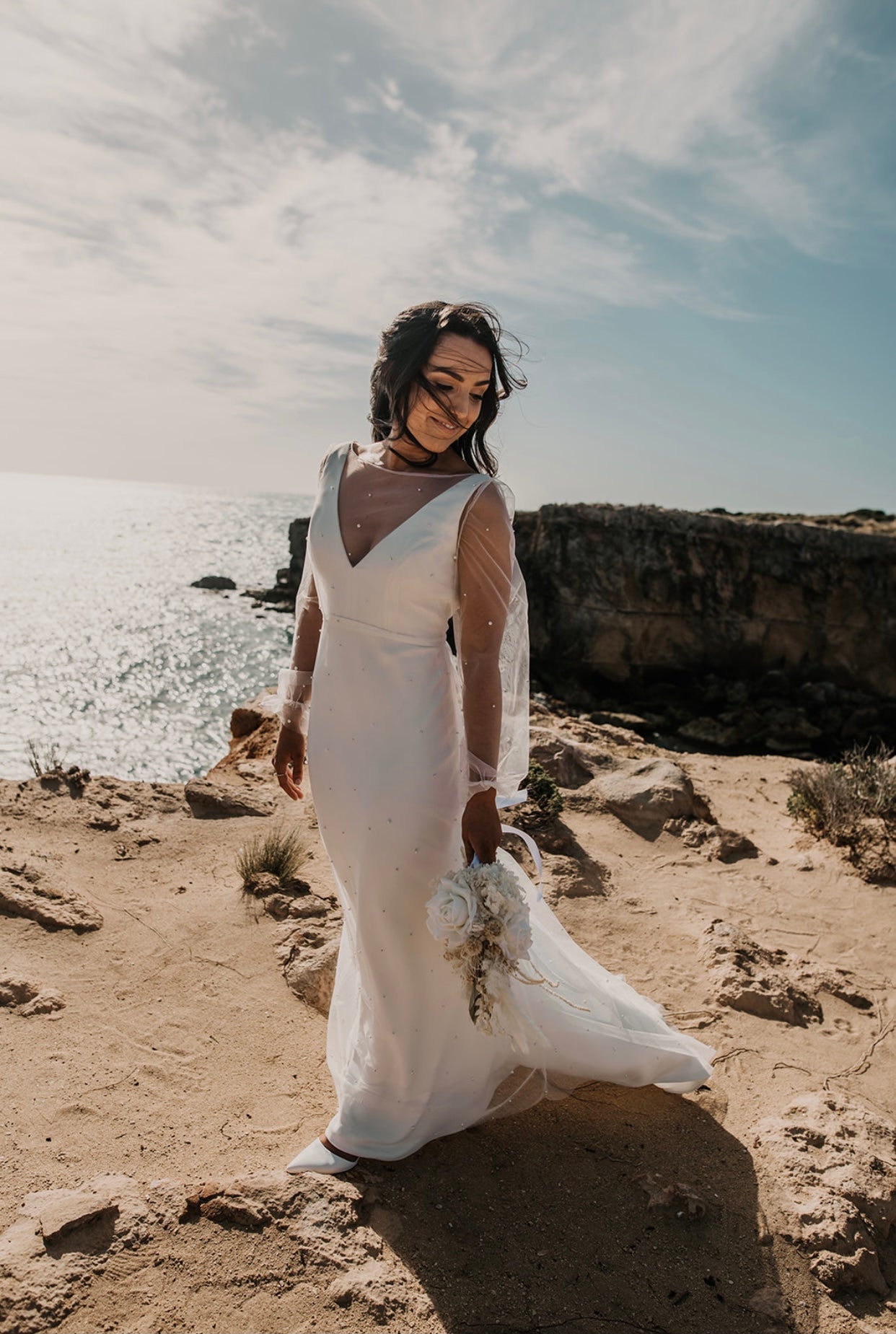 Her Luxe Bridal Bouquet - Blooming Sanzi