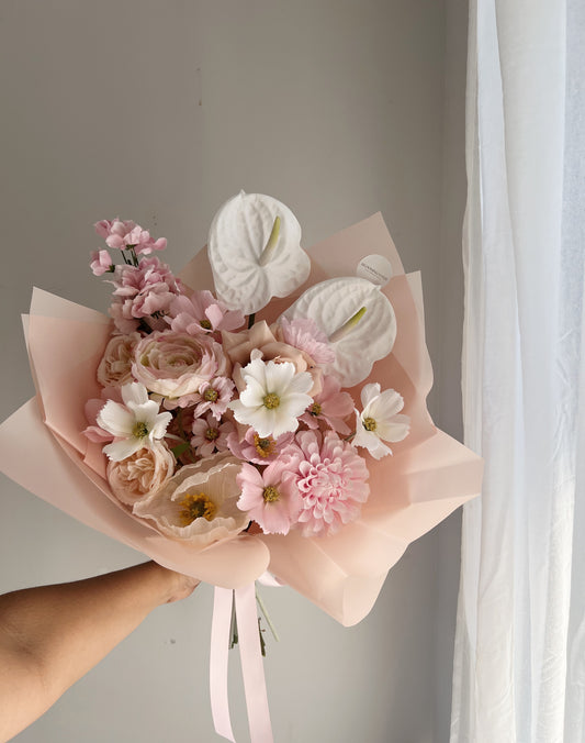 Pretty & Pink Silk Bouquet
