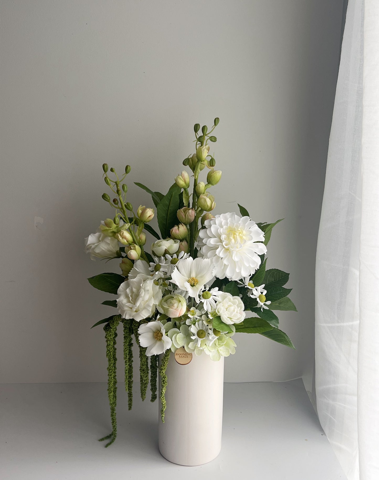 Silk Garden Styled Arrangement PREORDER