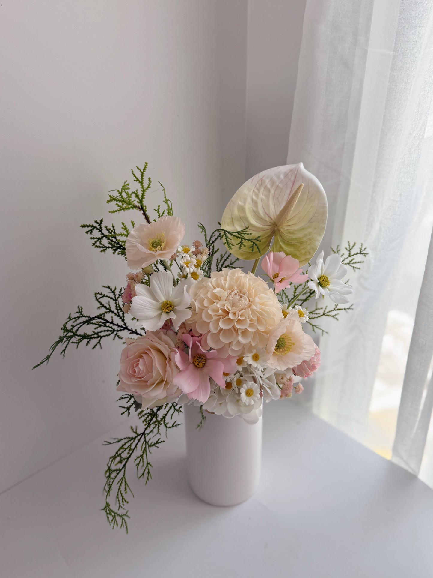 Soft & Girly Silk Arrangement