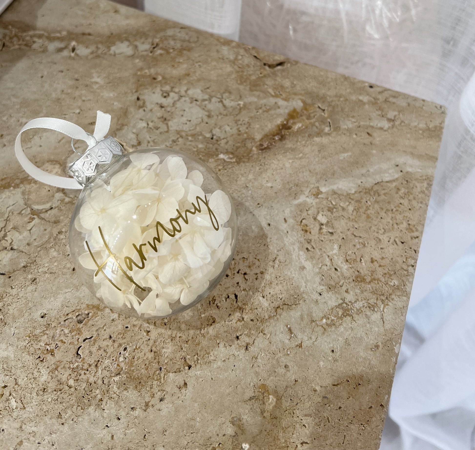 Dried Flower Baubles - 8cm - Blooming Sanzi