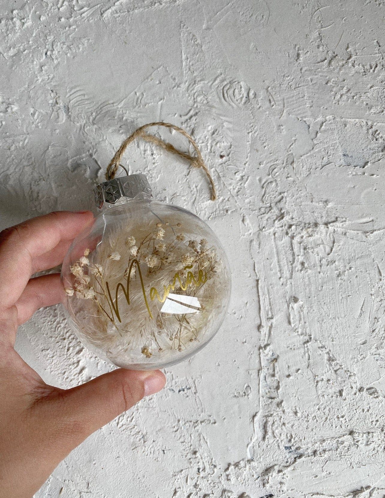 Dried Flower Baubles - 8cm - Blooming Sanzi