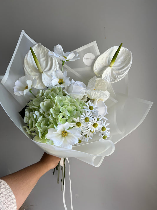 Garden Styled Silk Bouquet