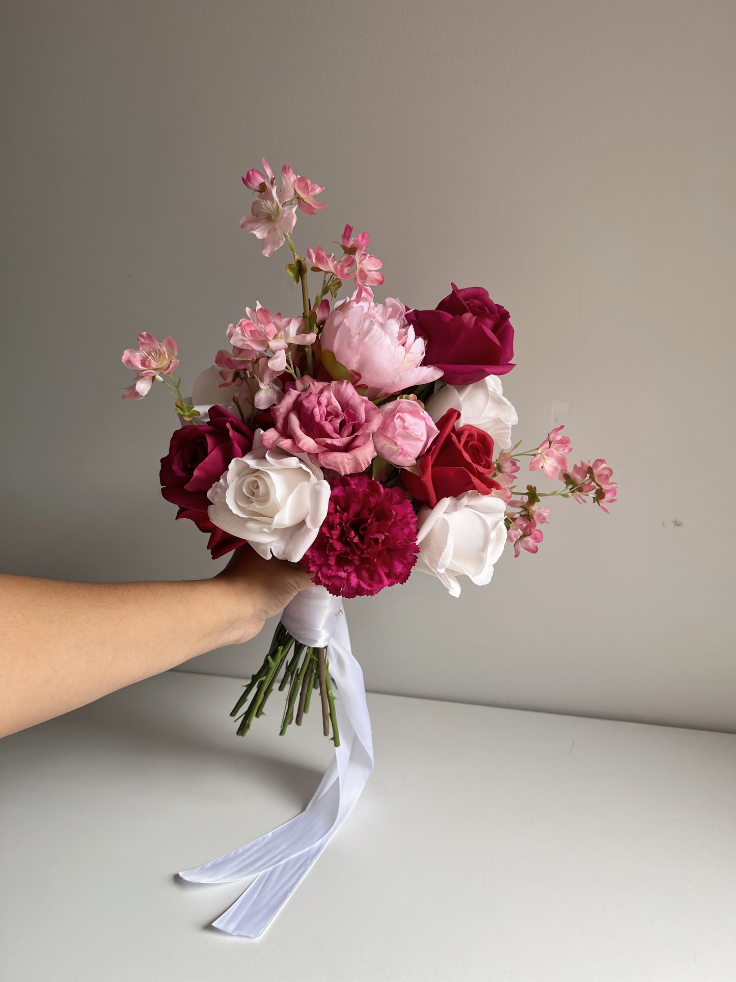 The Romantic Bridal Bouquet - Blooming Sanzi