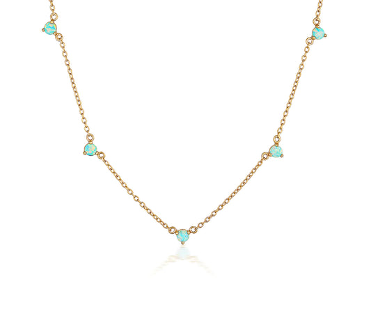 IRIE NECKLACE - GOLD - Blooming Sanzi