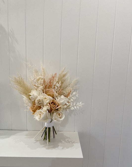 Boho Blush Bridal Bouquet - Blooming Sanzi