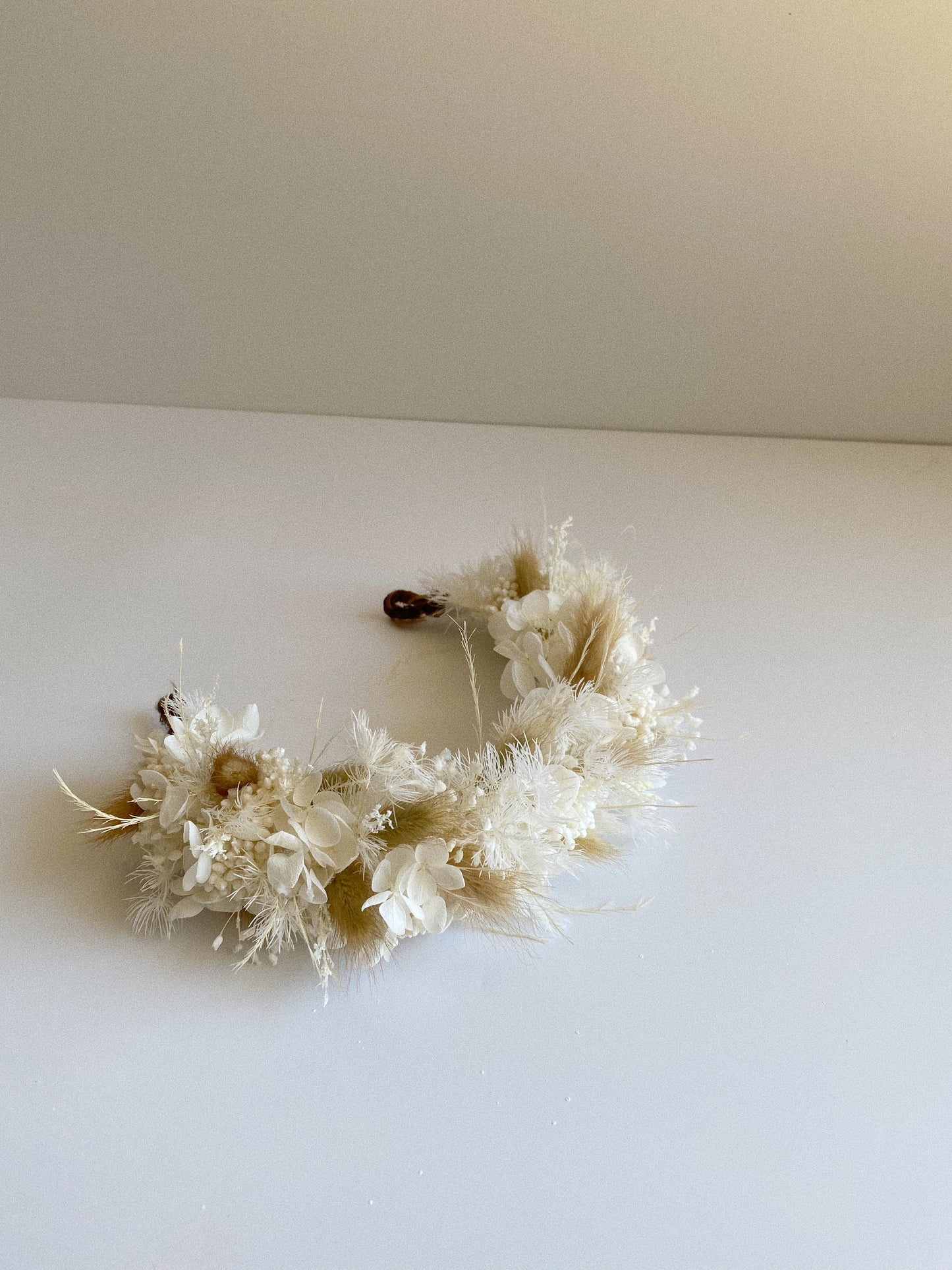 Luxe Neutral Flower Crown - Blooming Sanzi