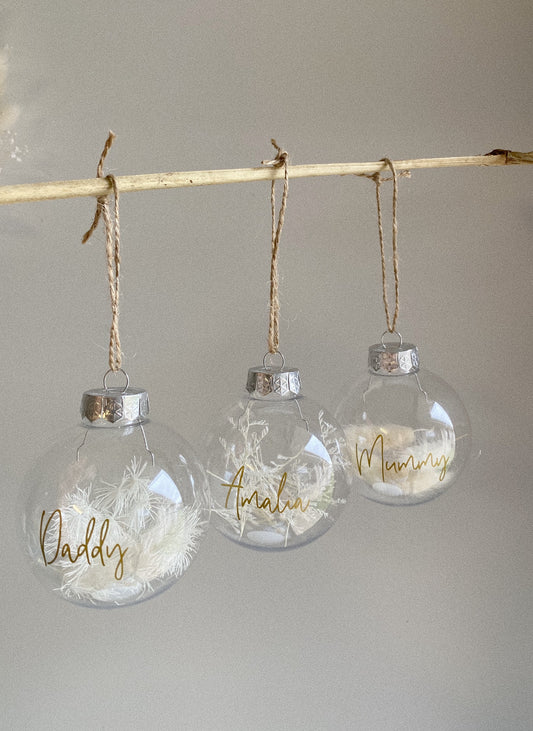 Add-On ~ Personalised Decal - Blooming Sanzi