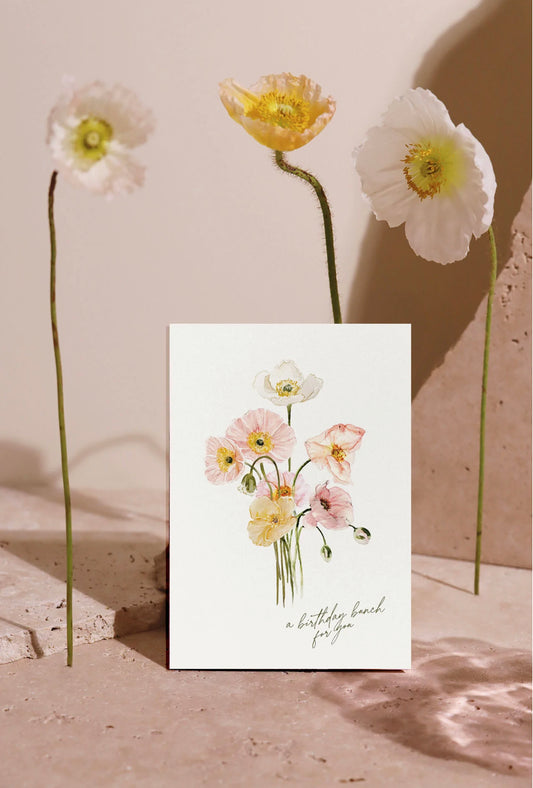 A Birthday Bunch for you - Card - Blooming Sanzi