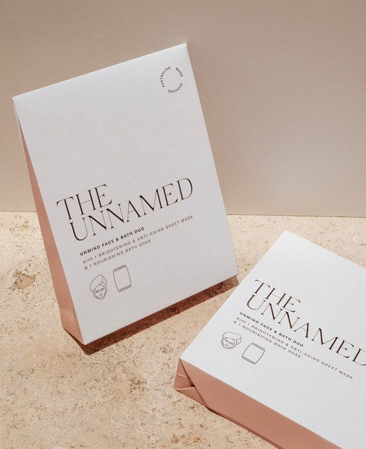 THE UNNAMED UNWIND FACE & BATH DUO - Blooming Sanzi
